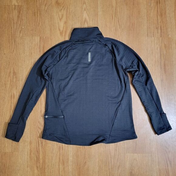 Nike Therma-FIT Element Women's Running Jacket Quarter Zip Size Small S Black - Picture 16 of 17